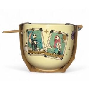 Nightmare Before Christmas‎ Jack Skellington Sally Noodle Bowl Set